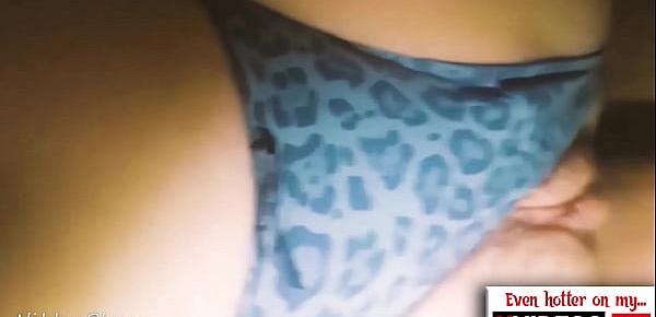 Doggy closeup creampie for horny wet hairy pussy
